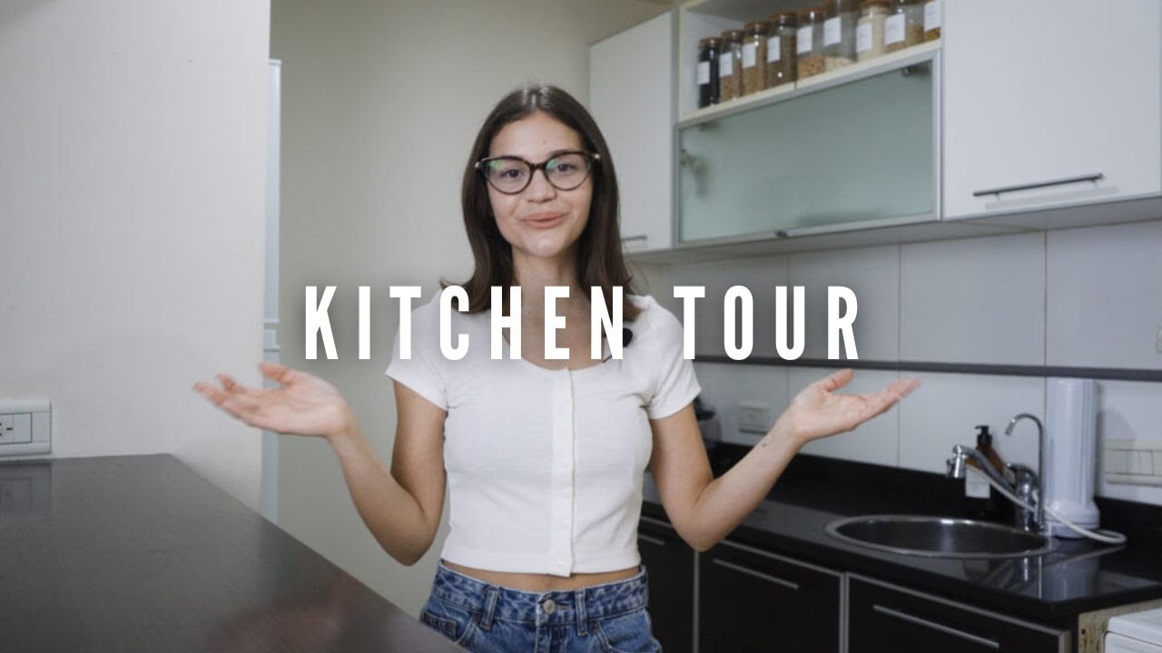 Tour por mi cocina minimalista 👩‍🍳 - pequeña y sostenible