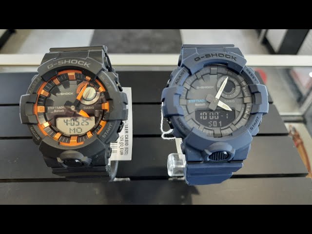 Kapel eftermiddag Underholde CASIO G-SHOCK GBA-800-2AER GBA-800SF-1AER - YouTube