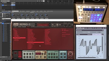 U-he REPRO-1 Part 5. Sequences Basslines Presets Walkthrough with NKS