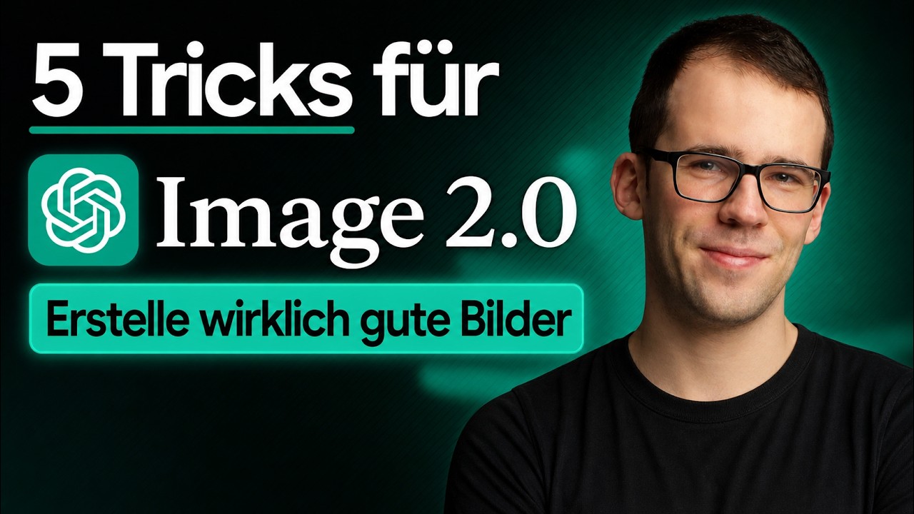 5 Tricks für bessere KI Bilder mit GPT Image 2.0 - YouTube