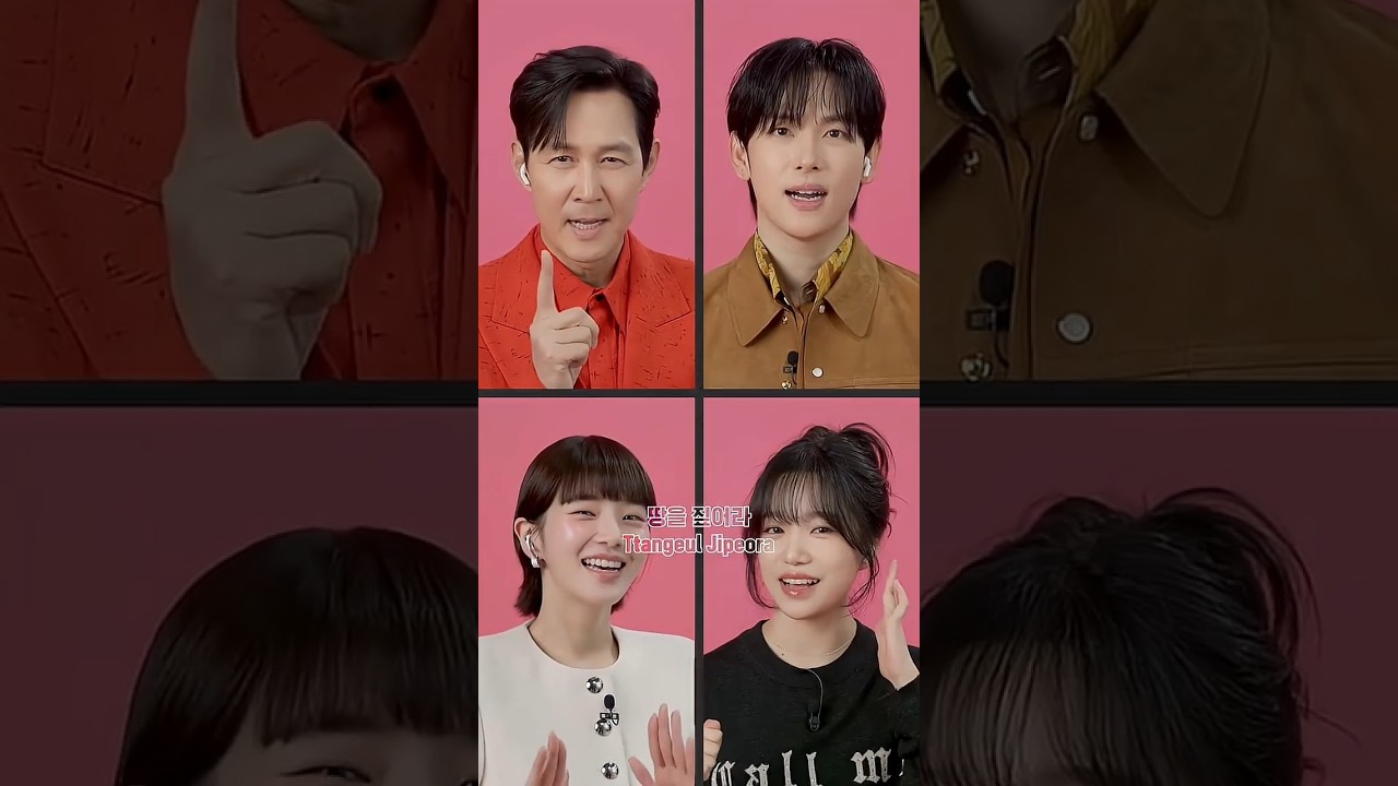 Atores cantando Pula corda Kkomaya Kkomaya 