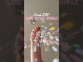 Visual ASMR - Sprinkling ￼My Glitters and a Sequins for my April showed slimes - Emmabeeslimes