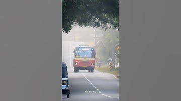 Unexpected Entry 😍🥰❤️| Mass Driving | Ksrtc Mass Entry | #ksrtc_ishttam #shorts #trending
