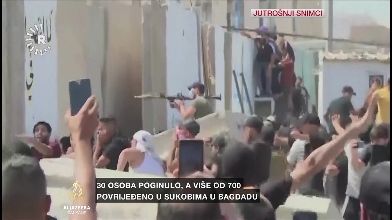 إطلاق نار متقطع بالأسلحة الصغيرة في المنطقة الخضراء ببغداد