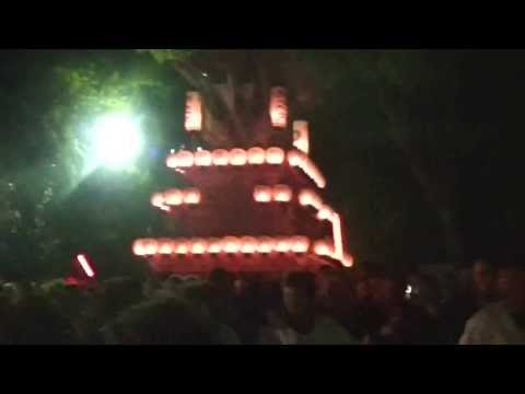 2013西条祭り　洲之内屋台　伊曽乃神社