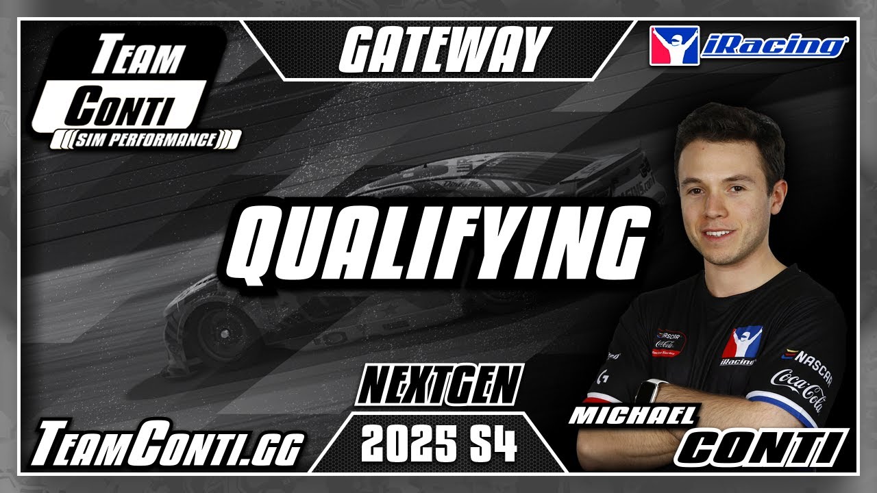 Team Conti Sim Performance I Qualifying Run I NASCAR NextGen at World ...