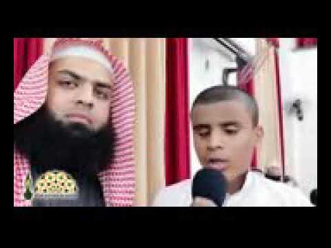 أذان يفوق الوصف بصوت الطفل الكفيف على الواطي مع القارئ الشيخ إبراهيم واءل ابو بكر