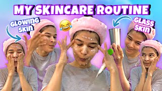 My Real Skin Care Routine Parody