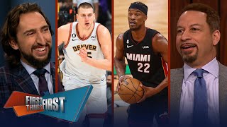 Jimmy Butler, Heat take on Nikola Jokić \& Nuggets in Game 1 of NBA Finals | NBA | FIRST THINGS FIRST