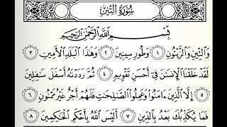 سورة التين القارئ صلاح باعثمان