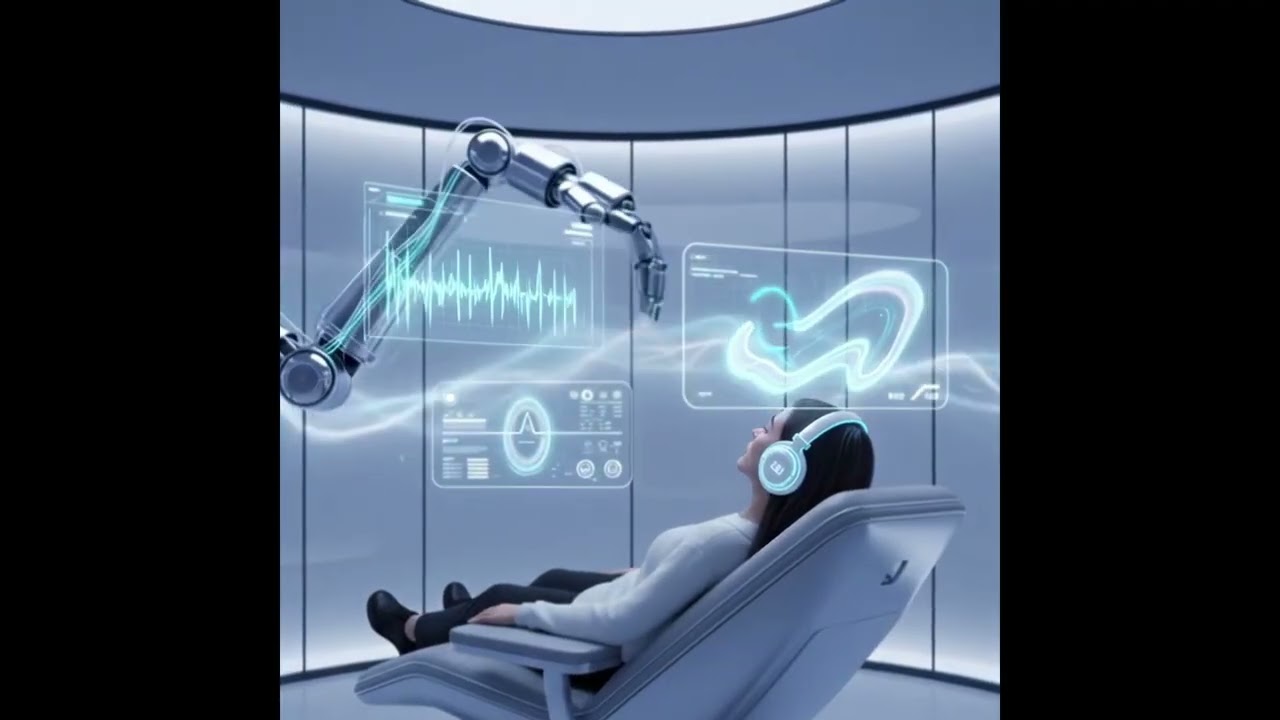 AI Robotic ASMR: Future Relaxation 