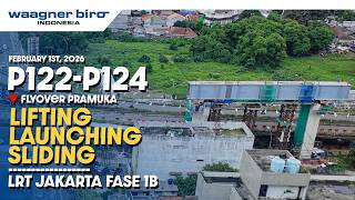 Download Lagu UPDATE LRT JAKARTA FASE 1B VELODROME - MANGGARAI | P122-P124 | 1 FEBRUARI 2026 MP3