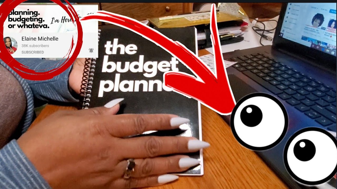BUDGET WITH ME Review of Elaine Michelle Budget Planner