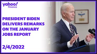 President Biden delivers remarks on the January Jobs Report