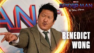 Benedict Wong Pitches the WCU | Spider-Man: No Way Home Red Carpet
