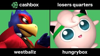 Cashbox 06 Losers Quarters - Hungrybox (Jigglypuff) vs Westballz (Fox) screenshot 5