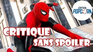 SPIDER-MAN Far From Home : Critique SANS spoilers