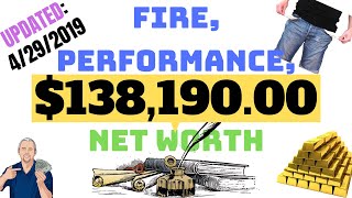 Life, Performance, & Net Worth Updates! 4-29-2019 Wealth