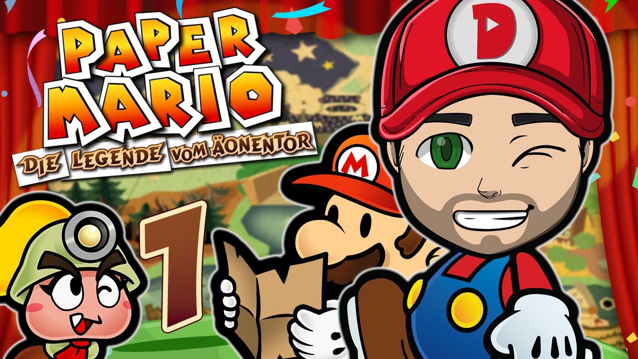 Paper Mario Die Legende Vom Aonentor 1 Auf Schatzsuche In Rohlingen Mit 4k Hd Texturen Youtube