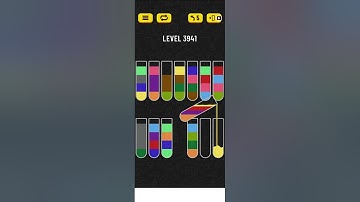 water sort puzzle level 3941