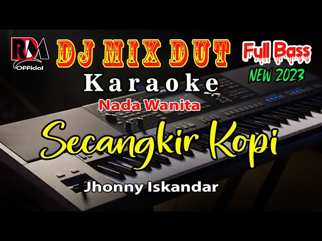 Secangkir Kopi _ Nada Wanita || Karaoke Full Dj Remix Dangdut Cover By RDM Official class=
