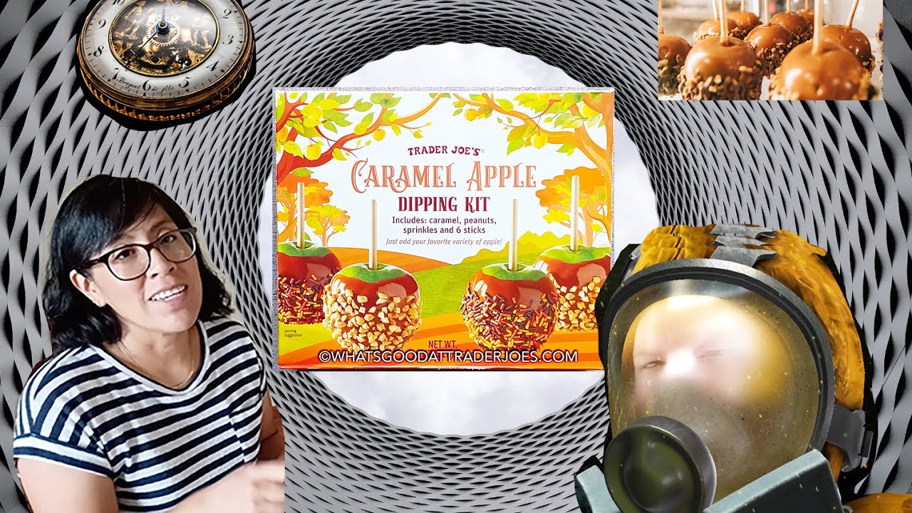 Trader Joe's Caramel Apple Dipping Kit Review YouTube