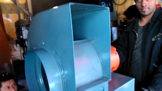 Extractor centrifugo humo y cochambre