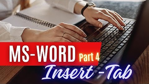 Microsoft Word | Hyperlink | Bookmark | Header | Footer | Textbox | WordArt | DropCap | Etc