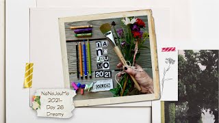 NaNoJouMo2021 Art Journal - Day 26