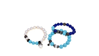 Joan Boyce "Mother's Got Good Taste" 3pc Bracelet Set