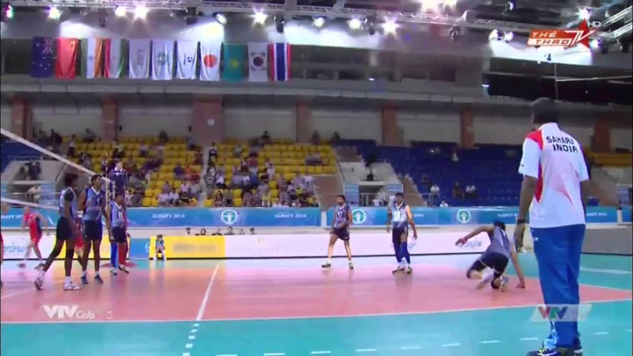AVC Asia Men Volleyball Cup 2014South Korea Vs IndiaHD YouTube