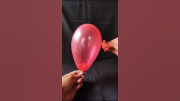 Balloon Vs orange peel Experiment/orange peel trick - life hack #PK Kids Vlog| #shorts