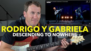 GUITAR TEACHER REACTS: RODRIGO Y GABRIELLA "Descending To Nowhere" LIVE 4K