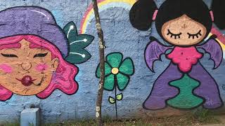 A Morceguinha, A Cabelo Pink E O Arco-Íris