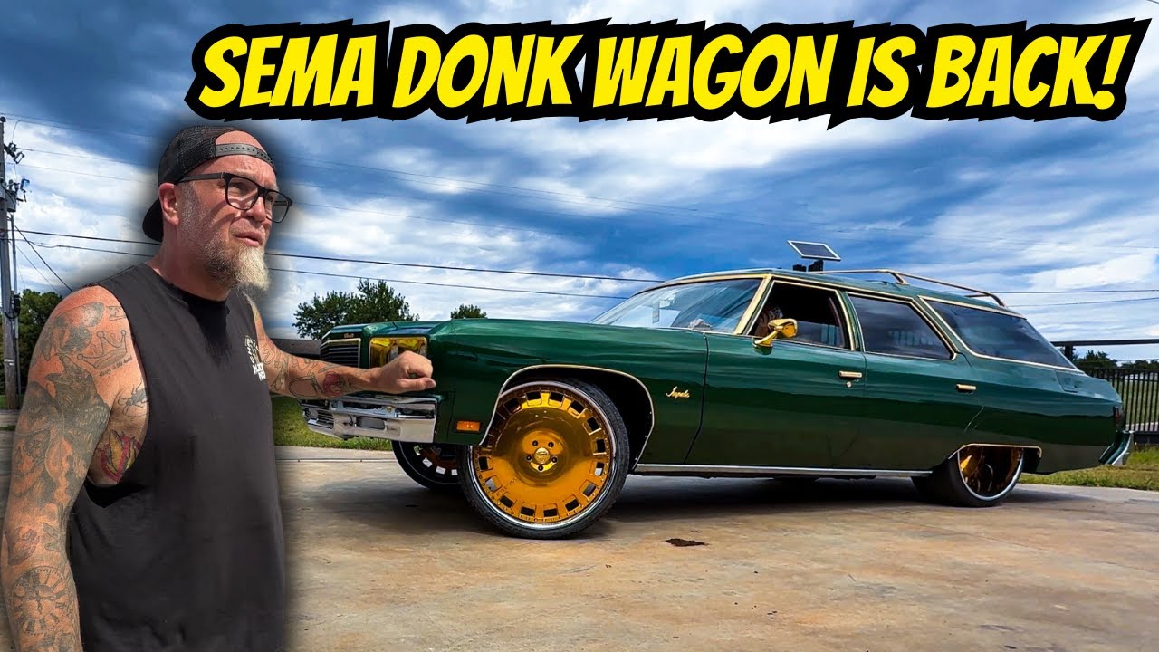 SEMA Donk Wagon ВЕРНУЛСЯ! Первая настоящая поездка домой