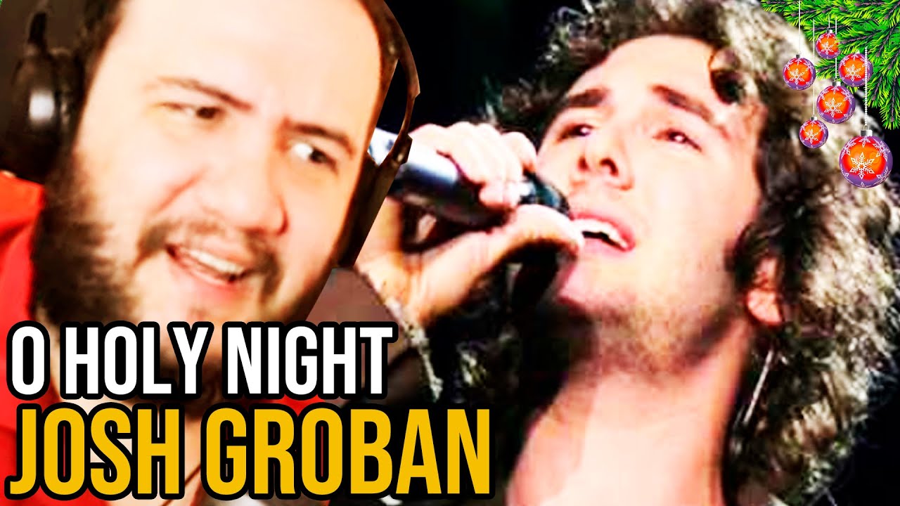 Josh Groban - O Holy Night [with lyrics] 