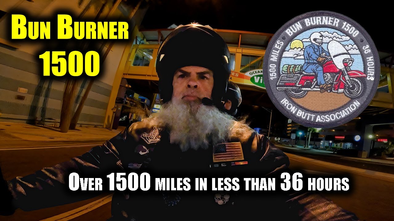 Iron Butt Challenge riding 2-up | BUN BURNER 1500