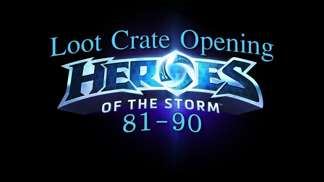 Heroes of the Storm Loot Crate Opening: Crates 81-90 🎮