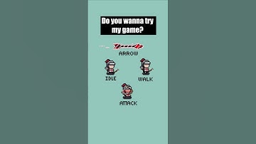 A pixel art Archer for my indie game #indiegame #gaming #pixelart