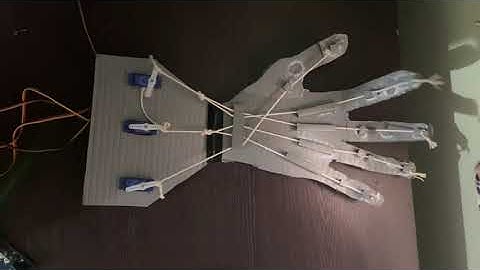 Animatronic Hand - Project assignment for Skyfi Labs online course - By Zuhair Ahmed