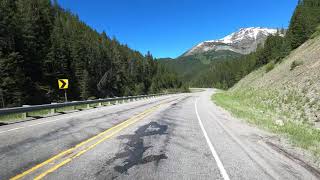 4K Driving Part 1 from Marias Pass to Columbia Falls, Montana