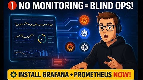 Part -2 📊 Install Prometheus & Grafana in Kubernetes with Helm Monitoring Setup 🚀 #cloud #devops