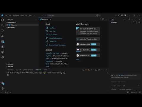 create react app structure using npx