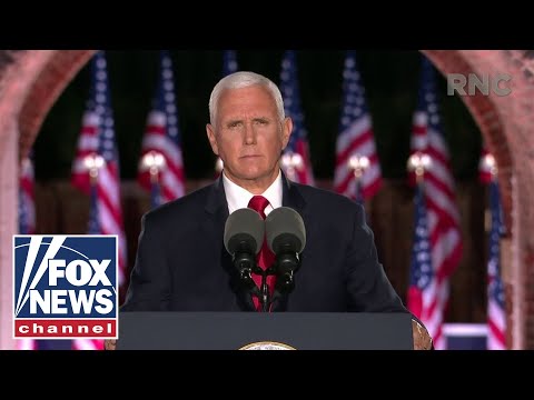 彭斯副总统提名演说 砲火对准白登：他是共产中国的啦啦队长(图/视频)