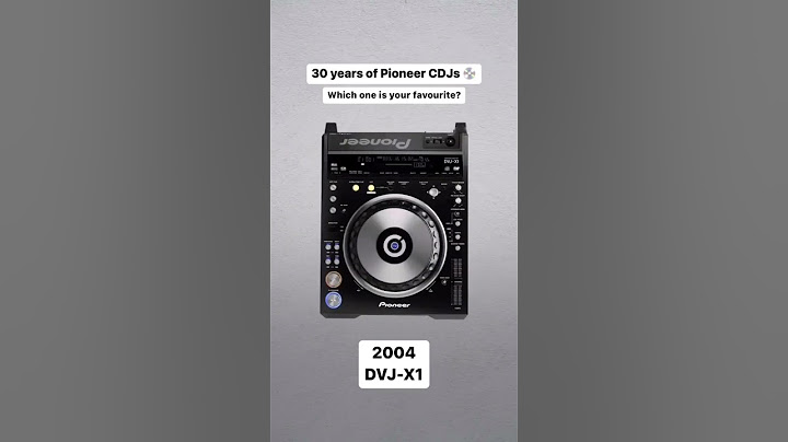 The Evolution Of Pioneer CDJs