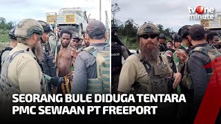 Sosok Diduga Tentara Bayaran Ikut Berdiskusi dengan Warga di Papua | tvOne Minute