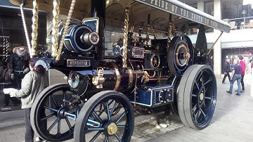 Old Steam Engine " Hendrina " In Germany