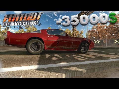 Видео: РЖАВОЕ ВЕДРО ЗА 35000 БАКСОВ! (ПРОХОЖДЕНИЕ FLATOUT: ULTIMATE CARNAGE #5)