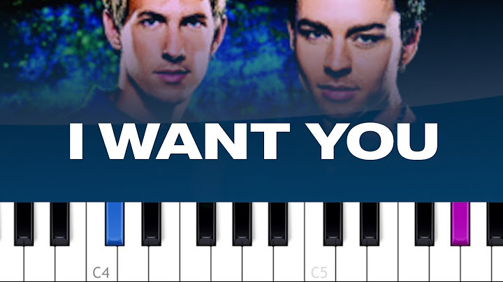I Want You Piano version - Piano performance video thumbnail