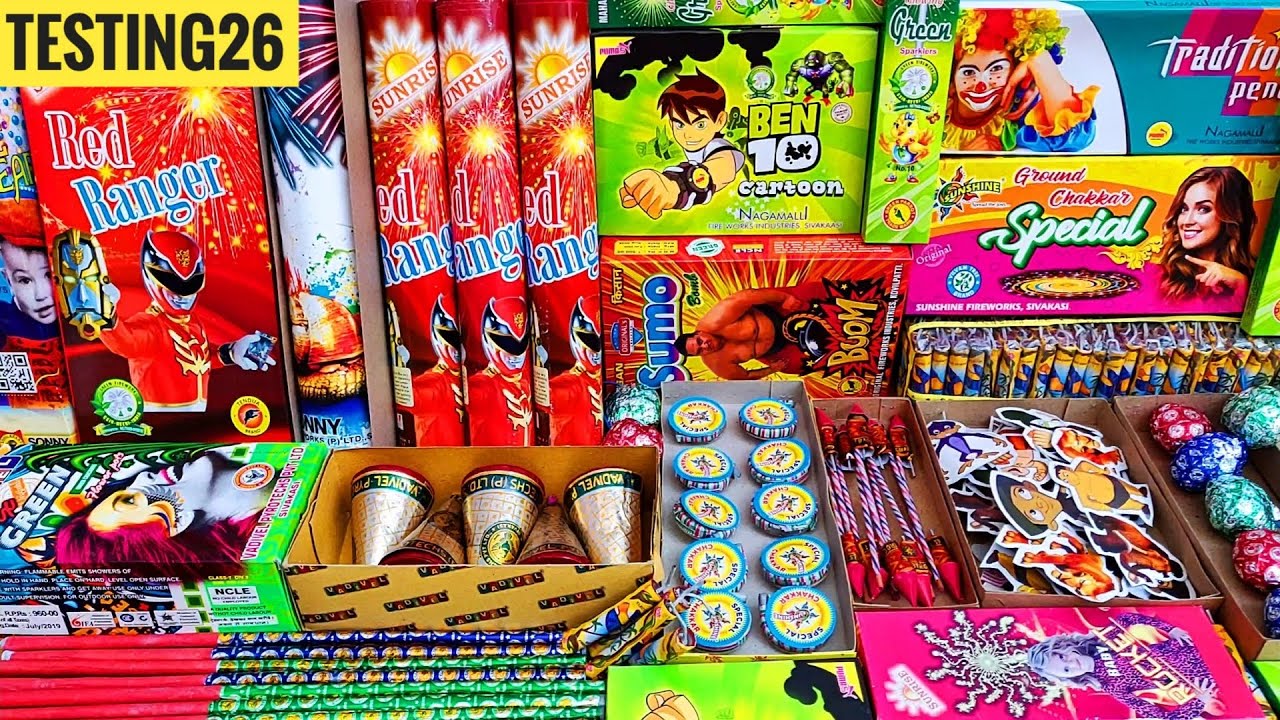 TESTING DIWALI FIREWORKS STASH 26 | DIWALI KE PATAKHE | CRACKERS VIDEO | TESTING CRACKERS | PATAKHE